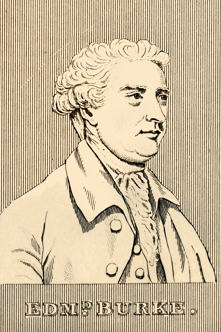 Edmund Burke, 1729-1797, 1830. av Unbekannt