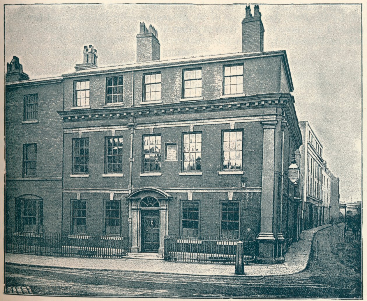 Edmund Hectors House: The Old Square, Birmingham, 1907 av Unbekannt