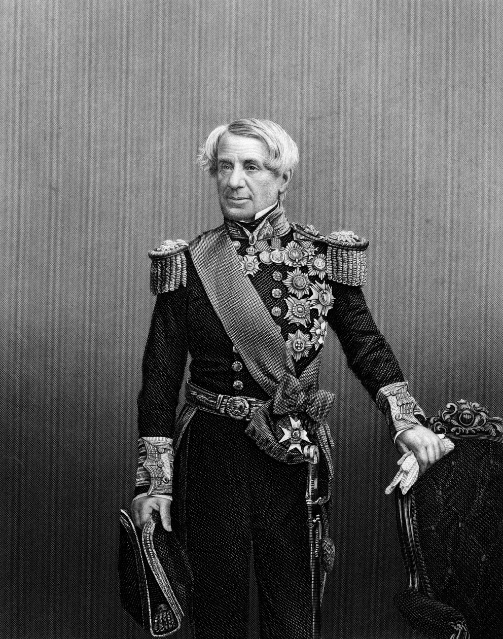 Edmund Lyons, 1st Baron Lyons, britisk marinekommandant, c1860 av Unbekannt