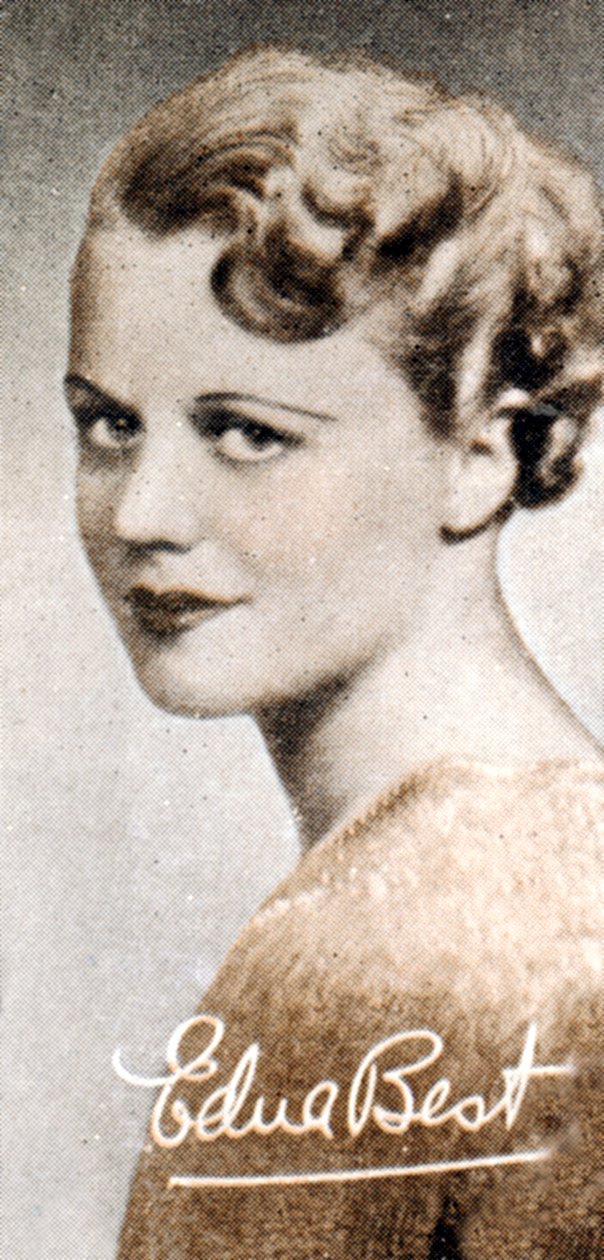 Edna Best 1900-1974, britisk scene- og filmskuespillerinne, 1935 av Unbekannt