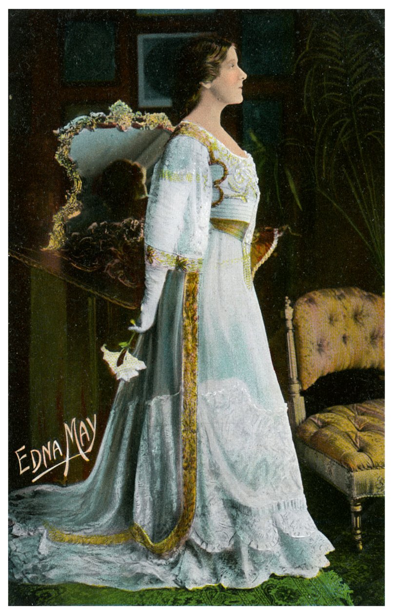 Edna May , amerikansk skuespillerinne og sanger, ca 1900-1919 av Unbekannt