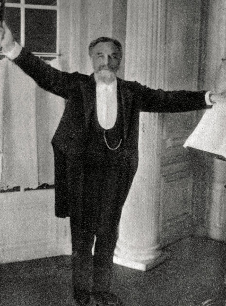 Edouard Colonne , fransk dirigent og fiolinist, 1902 av Unbekannt