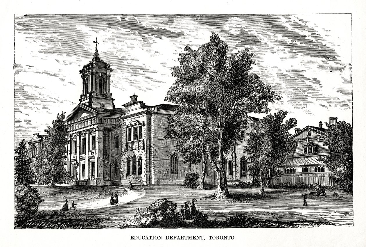 Education Department, Toronto, Ontario, Canada, 1800-tallet av Unbekannt