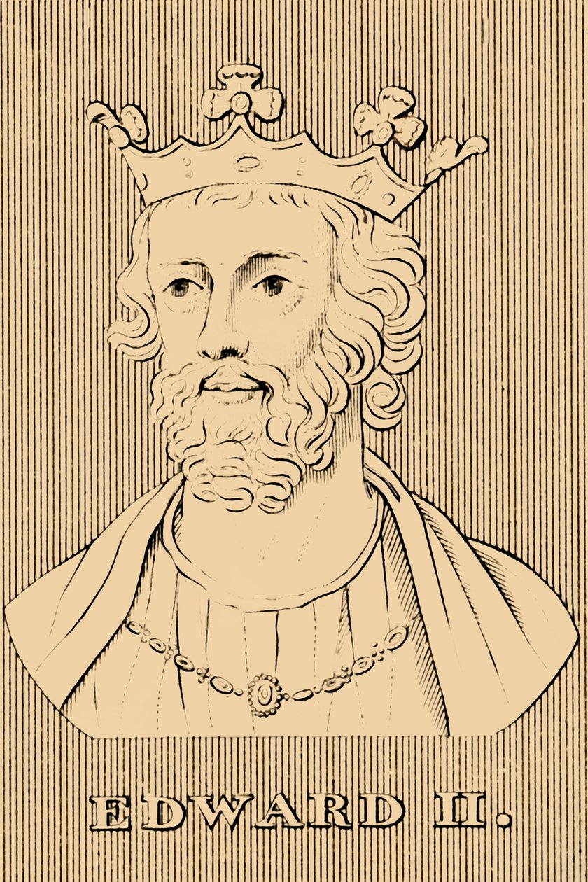 Edvard II, 1284-1327, 1830. av Unbekannt