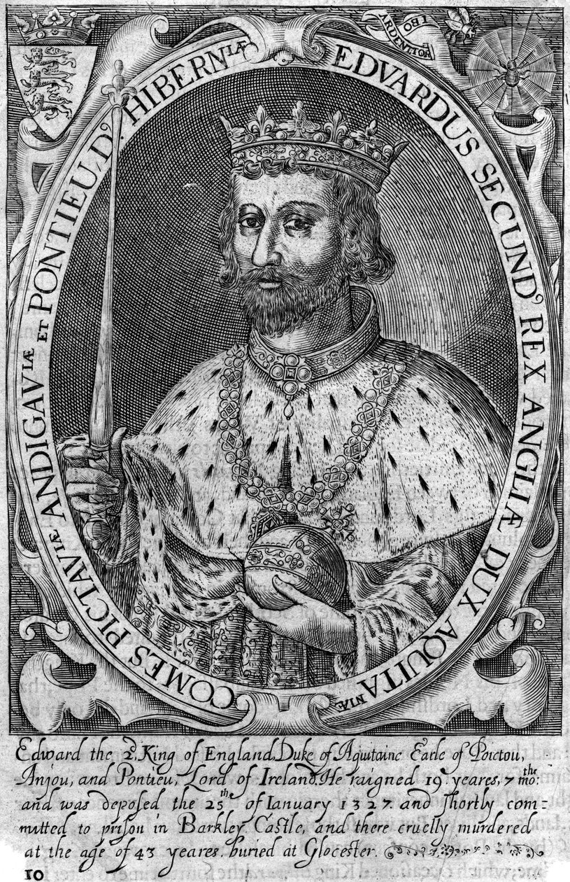 Edward II, konge av England av Unbekannt