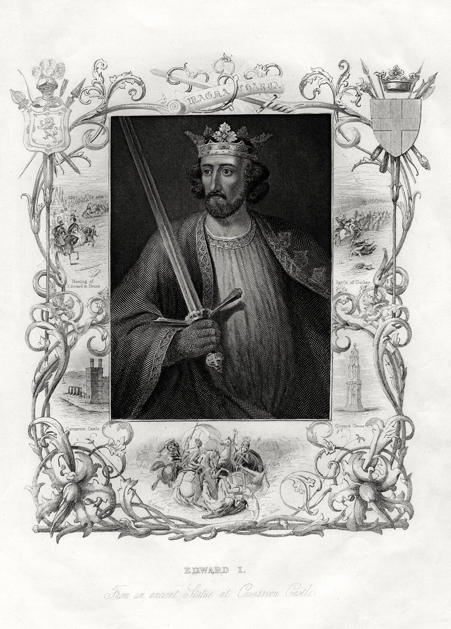 Edward I, 1860 av Unbekannt