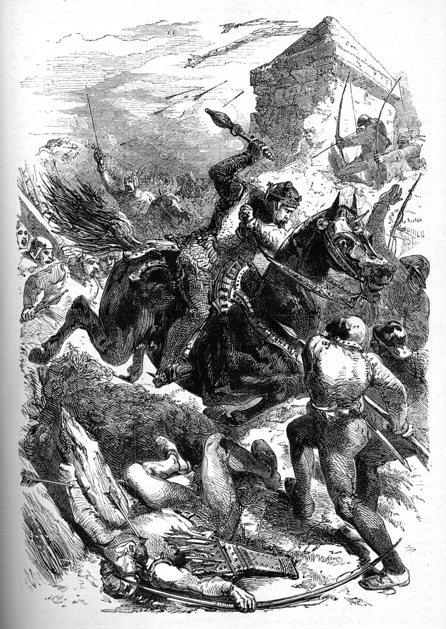 Edward I. At Berwick, ca 1880 av Unbekannt