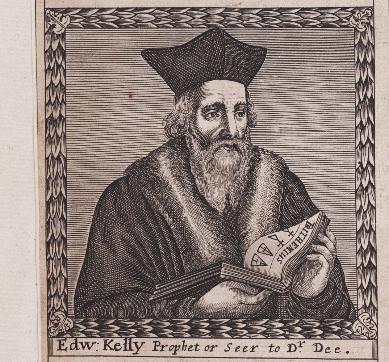 Edward Kelley Fra: The Order of the Inspirati, 1659 av Unbekannt