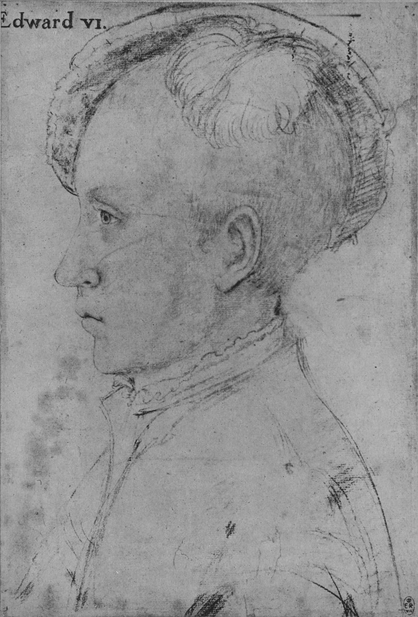 Edward, Prince of Wales Not av Holbein, c1550-1599, 1945 av Unbekannt