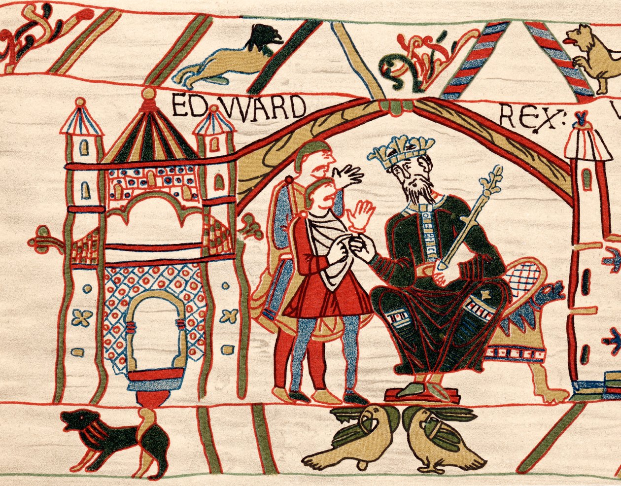 Edward The Confessor, angelsaksisk konge av England, 1070-tallet av Unbekannt