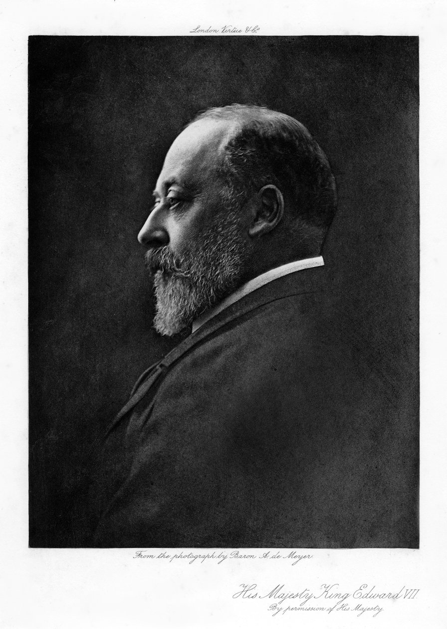 Edward VII, konge av Storbritannia av Storbritannia og Irland, 1901-1910 av Unbekannt