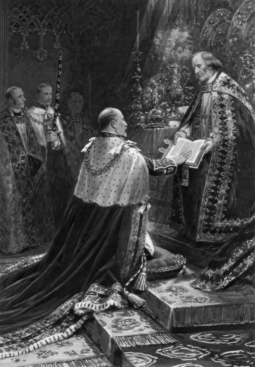 Edward VII avla ed, 1902 av Unbekannt