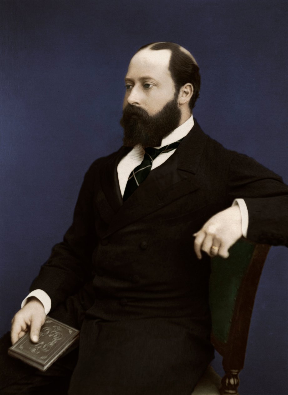 Edward VII, da prins av Wales, 1876 av Unbekannt