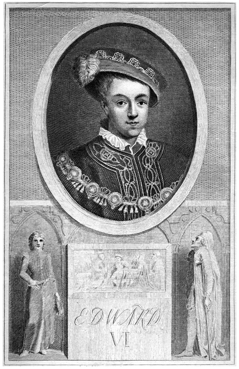 Edward VI, King of England, 1788 av Unbekannt