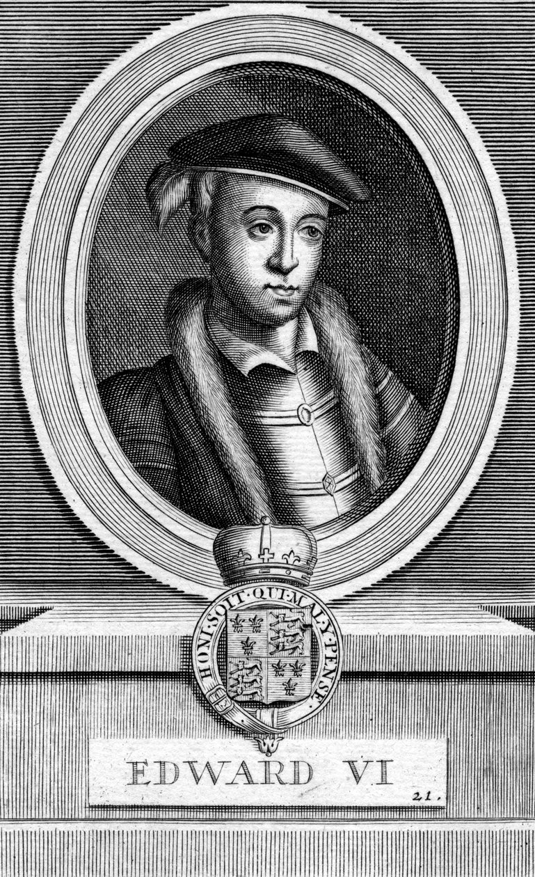 Edward VI of England av Unbekannt