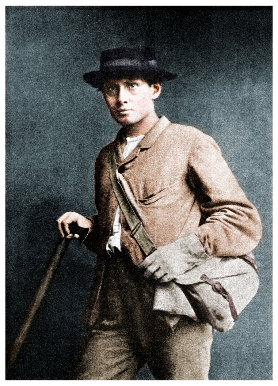 Edward Whymper , britisk fjellklatrer, 1865 1956 av Unbekannt