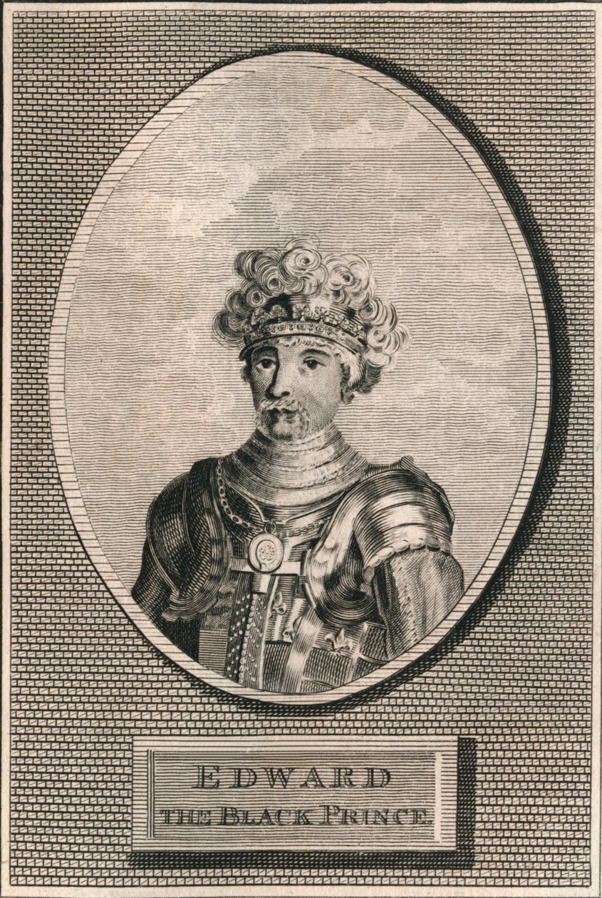 Edward den svarte prinsen, 1793 av Unbekannt
