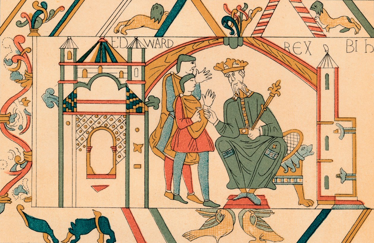 Edwards instruksjoner til Harold, 1800-tallet. av Unbekannt
