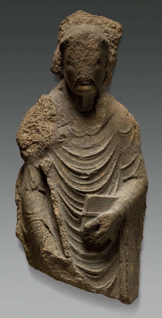 Skulptur av en abbed, ca. 1225. av Unbekannt