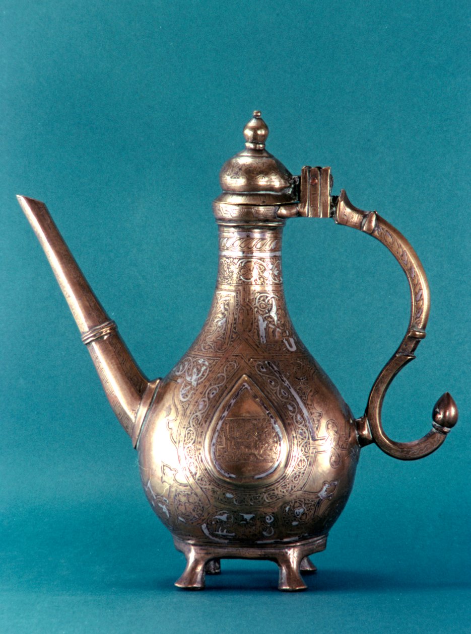 Egyptisk beholder i bronse, 1300-tallet av Unbekannt