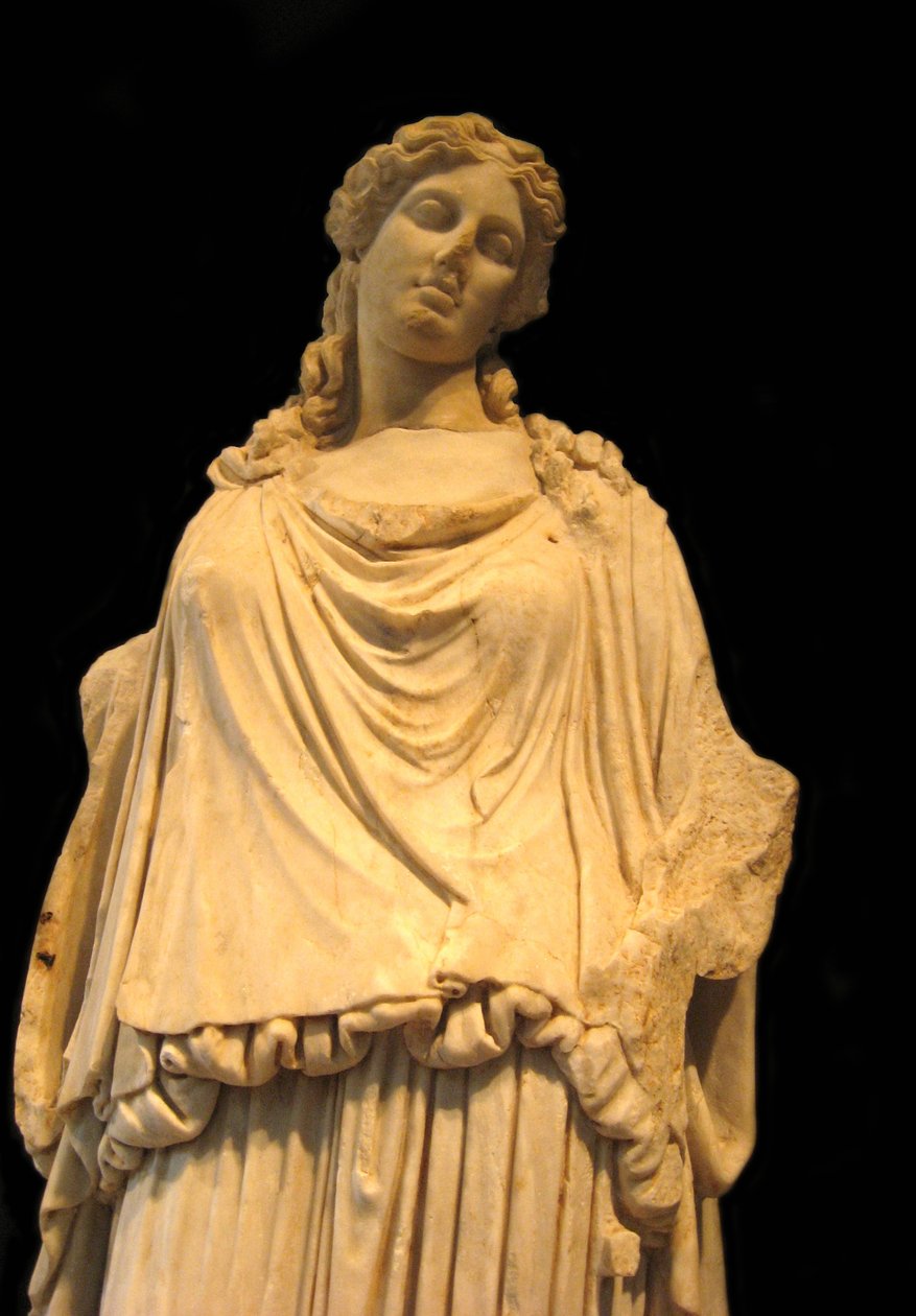 Irene, fredsgudinnen Romersk kopi fra en gresk original, 1st H. 1st cen. AD av Unbekannt