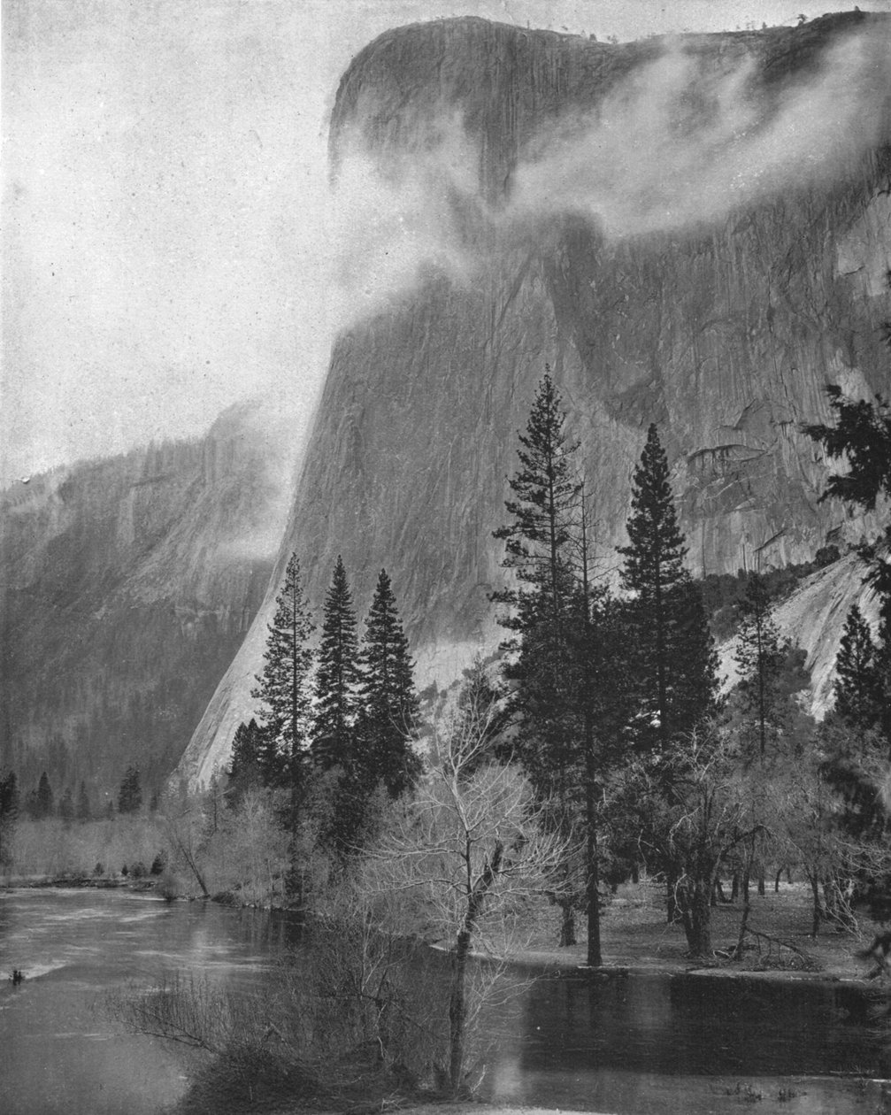 El Capitan, Yosemite, California, USA, c1900. av Unbekannt