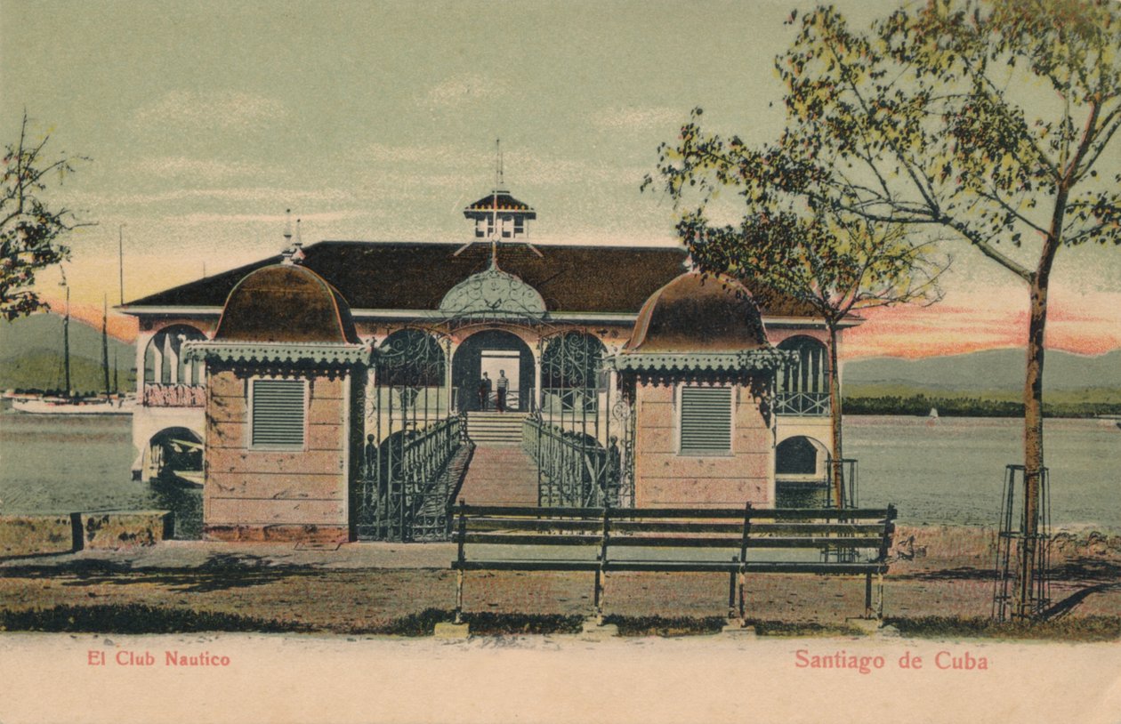 Yachtklubben - Santiago de Cuba, 1908 av Unbekannt