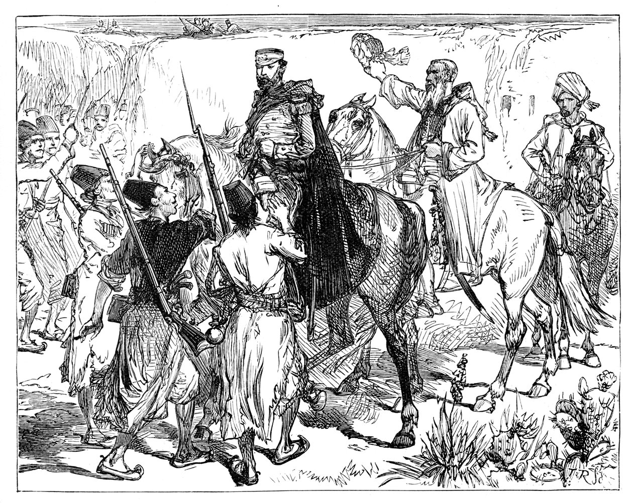 Eldred Pottinger i Herat, Afghanistan, c1837, 1900 av Unbekannt