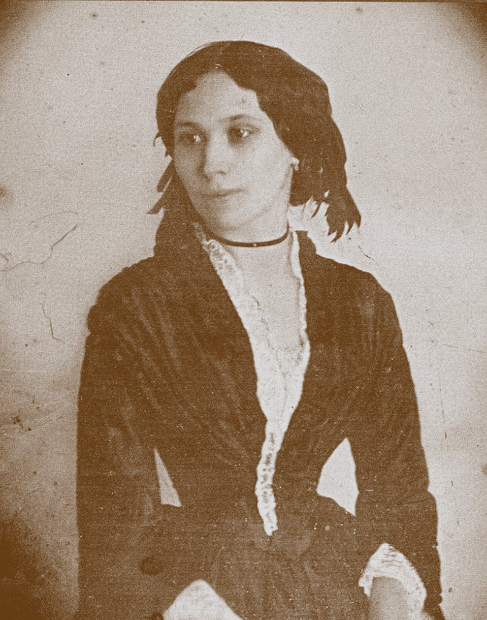 Elena Alexandrovna Denisyeva 1826-1864, CA 1860 av Unbekannt