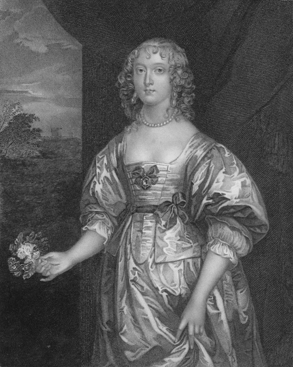 Elizabeth Cecil, grevinne av Devonshire, c1640, tidlig på midten av 1800-tallet. av Unbekannt