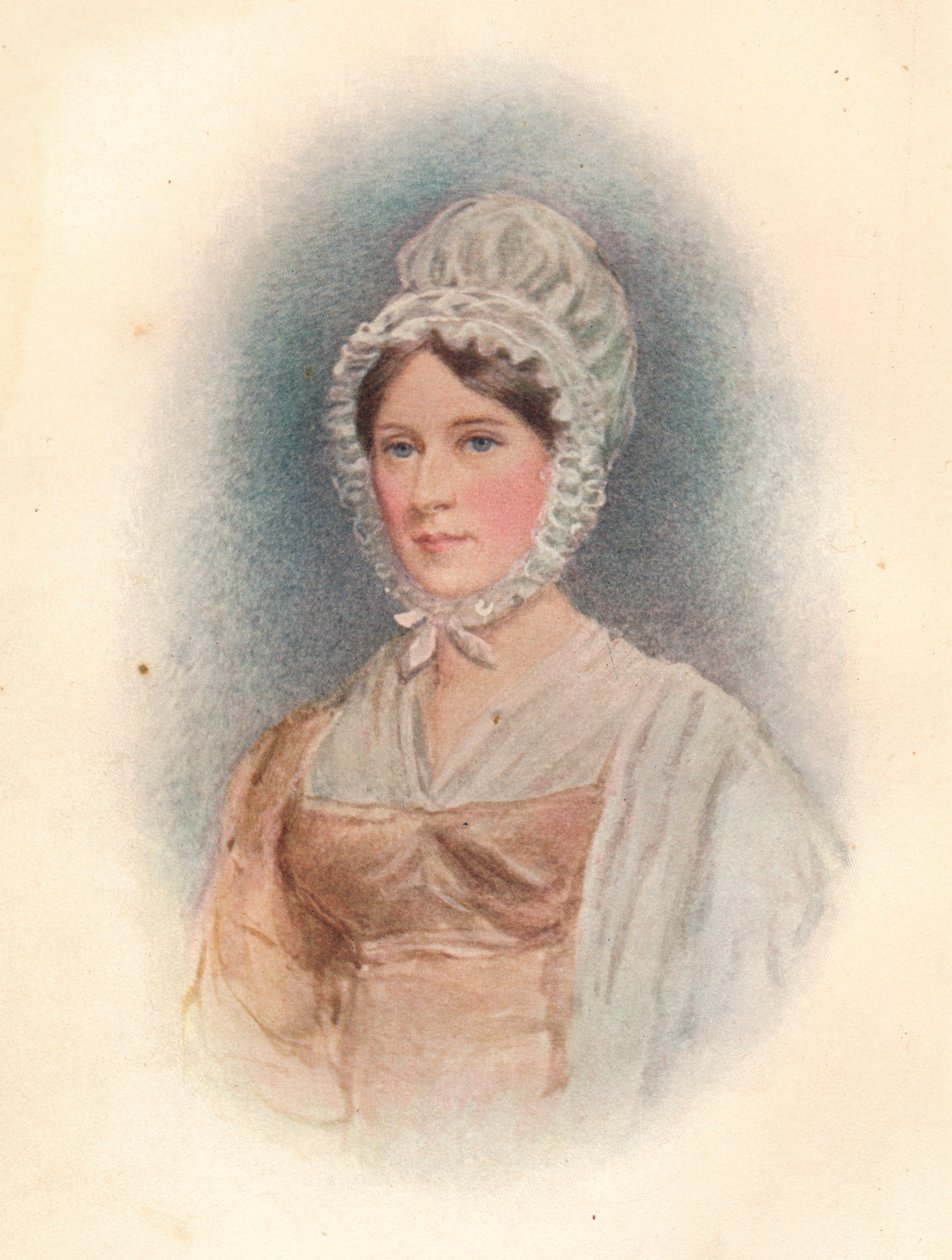 Elizabeth Gurney f1790, i en alder av 27, ca. 1817 av Unbekannt