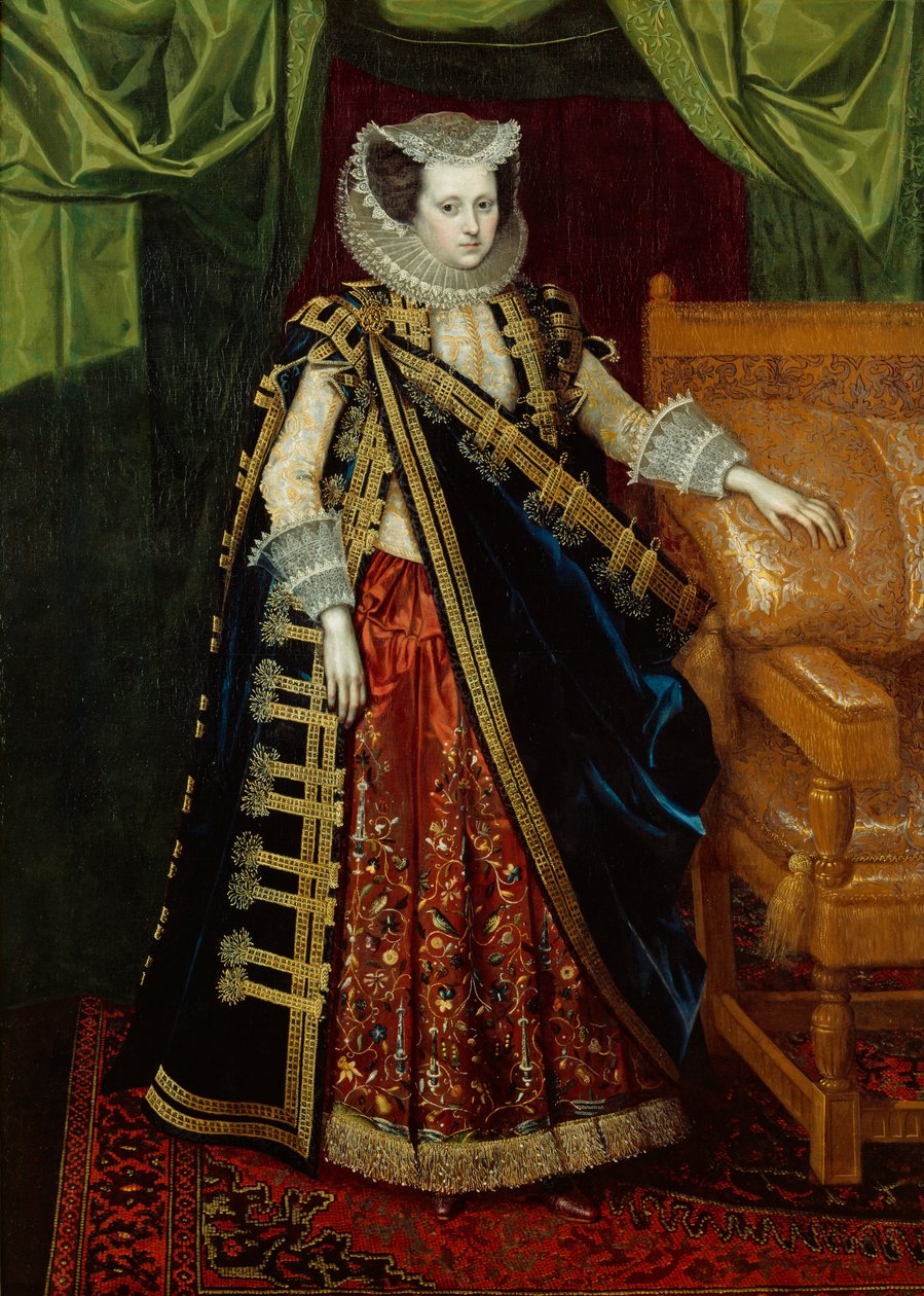 Elizabeth Home, grevinne av Suffolk, tidlig på 1600-tallet av Unbekannt