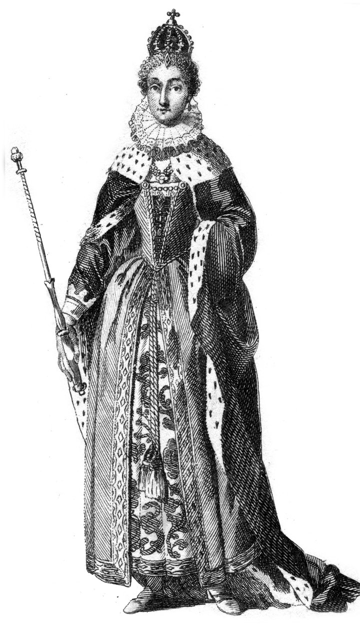Elizabeth I av England, 1533-1603 av Unbekannt