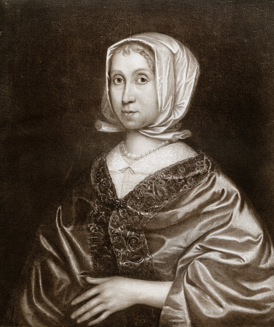 Elizabeth Steward, mor til Oliver Cromwell, 1600-tallet, 1899 av Unbekannt