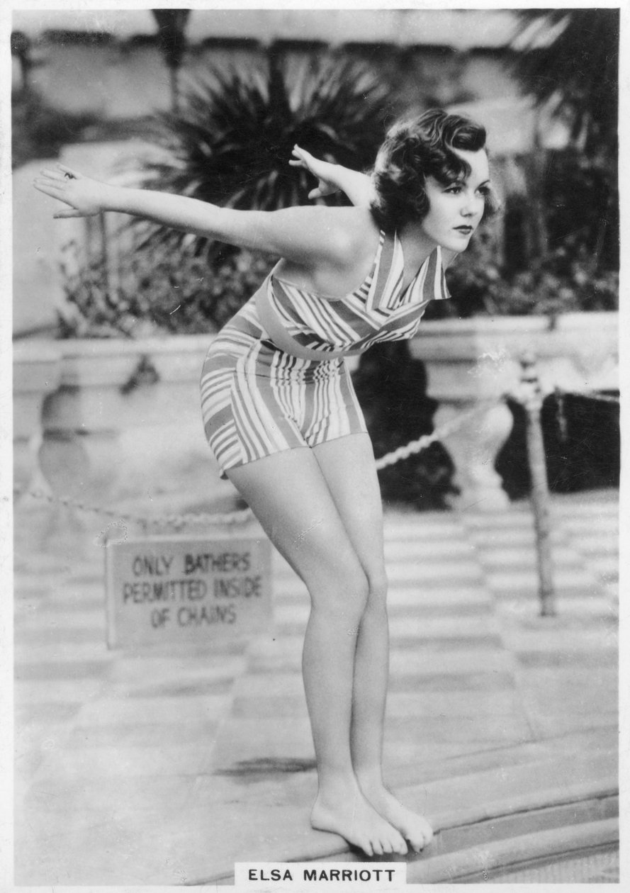 Elsa Marriott, skuespillerinne, 1938 av Unbekannt