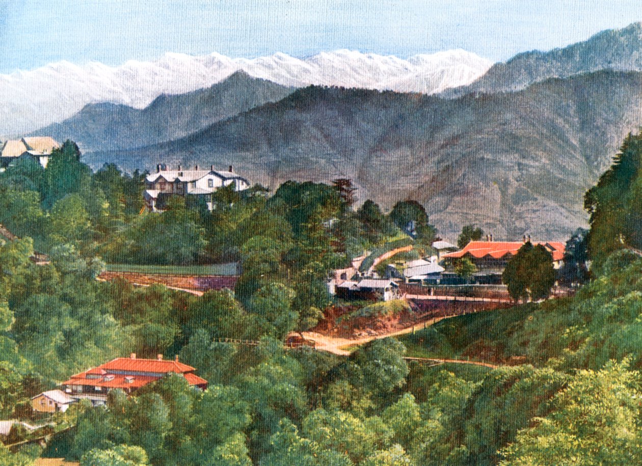 Elysium Hill, Simla, India, tidlig på 1900-tallet av Unbekannt