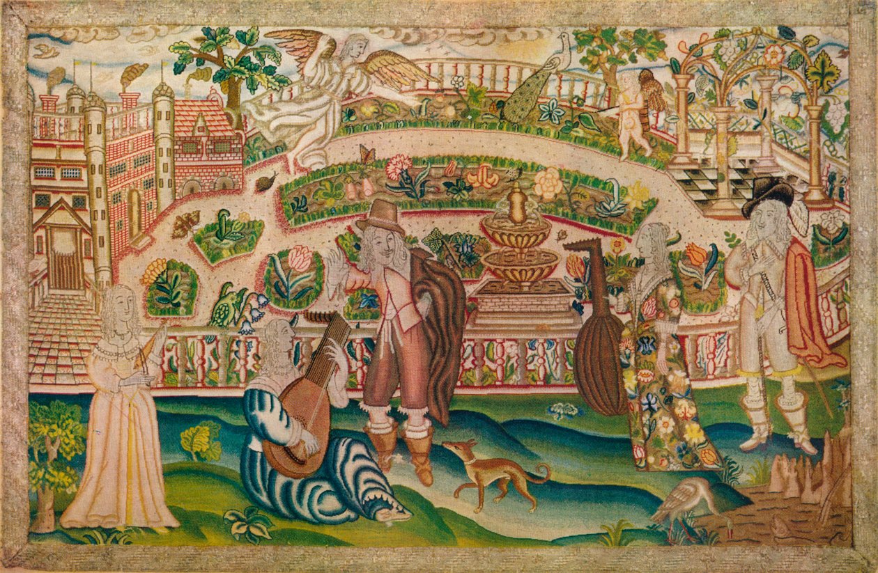 Brodert bilde, 1600-tallet, 1929 av Unbekannt