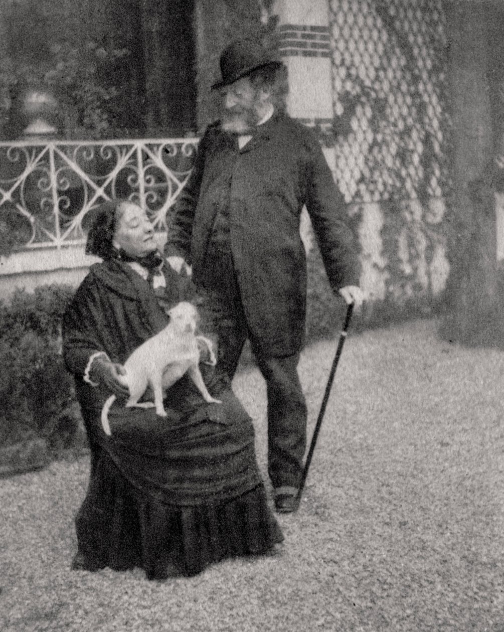 Emile Augier , fransk dramatiker, 1885 av Unbekannt