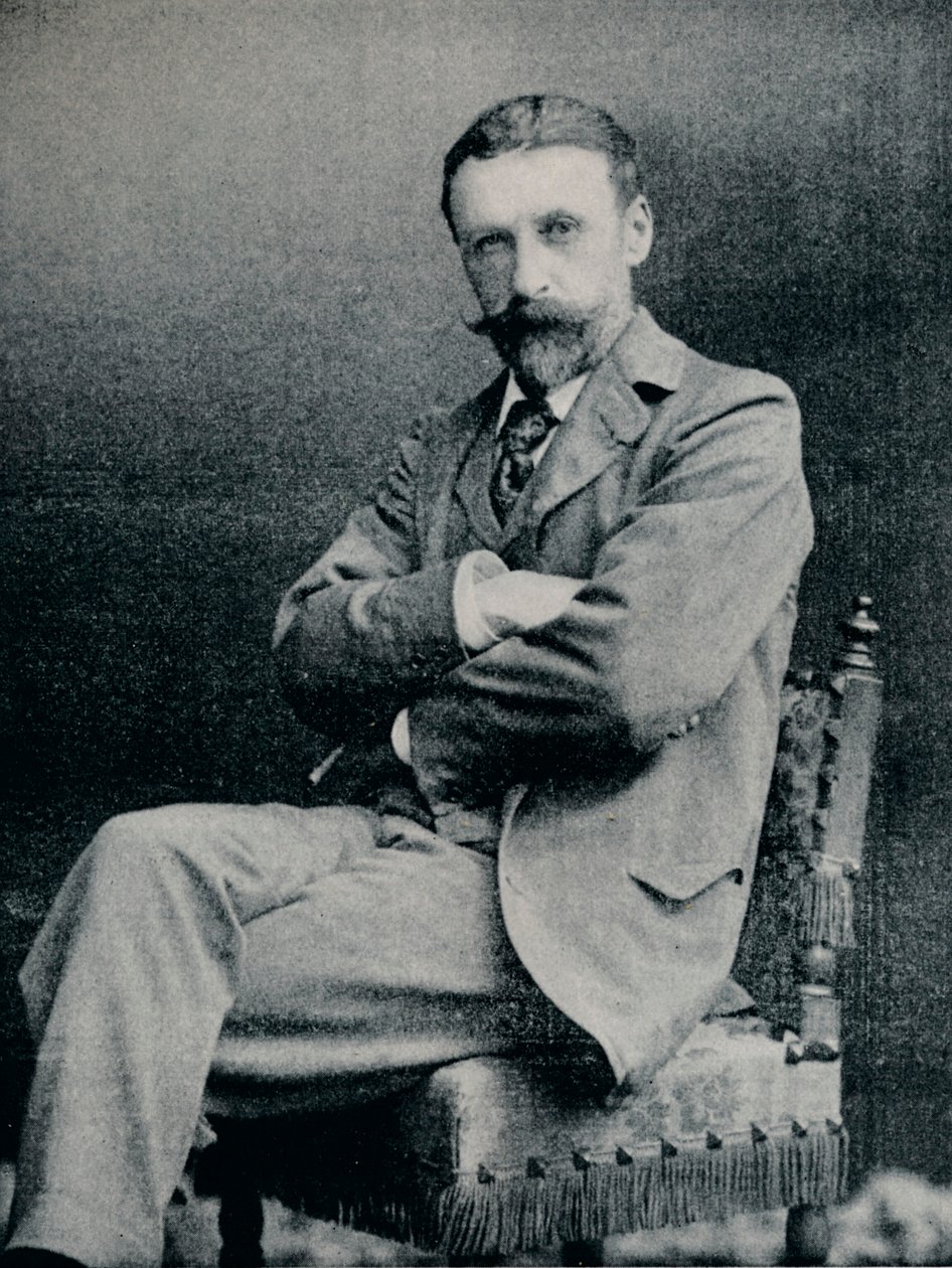 Emile Claus, fra et fotografi, c1899 av Unbekannt