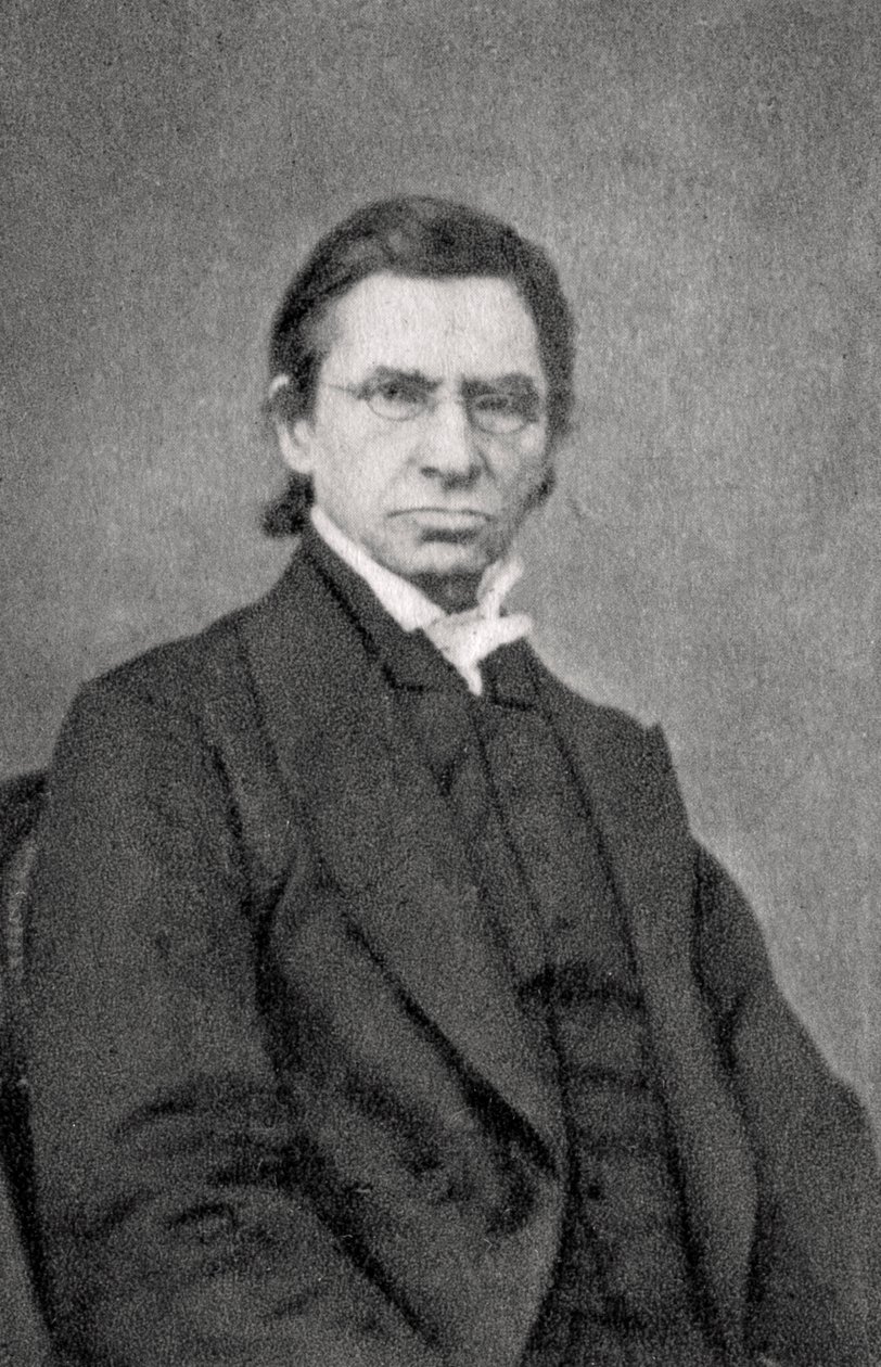 Emile Littre , fransk filosof og leksikograf, 1869 av Unbekannt