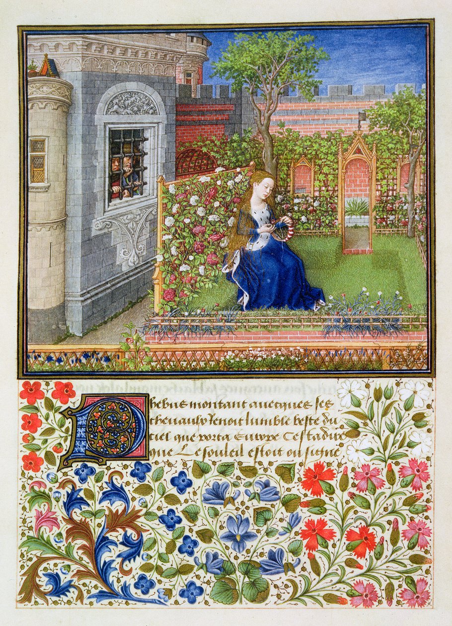 Emilia i hagen hennes, 1468 av Unbekannt
