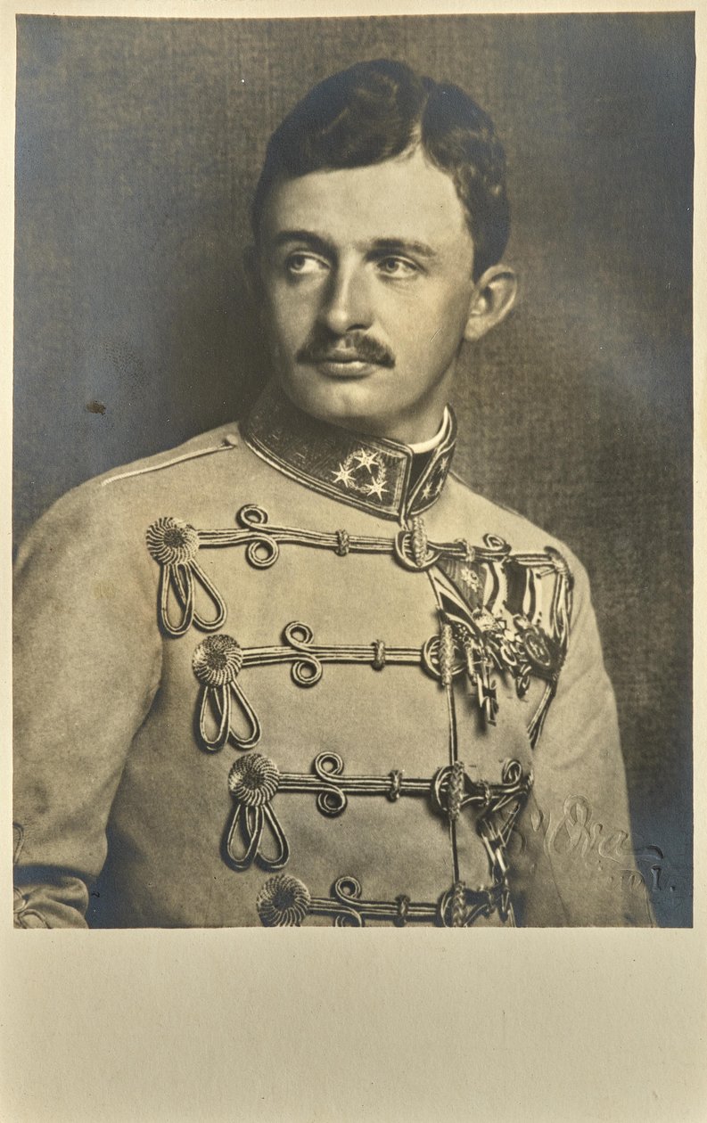 Keiser Karl I av Østerrike 1887-1922, konge av Ungarn, ca. 1917. av Unbekannt