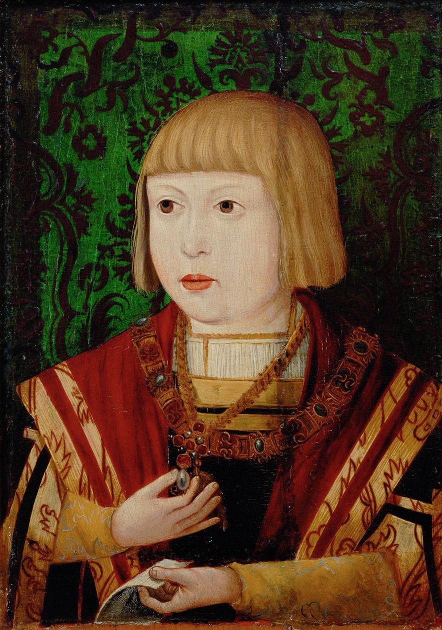 Keiser Ferdinand I 1503-1564 i en alder av ti eller tolv år, ca. 1520 av Unbekannt