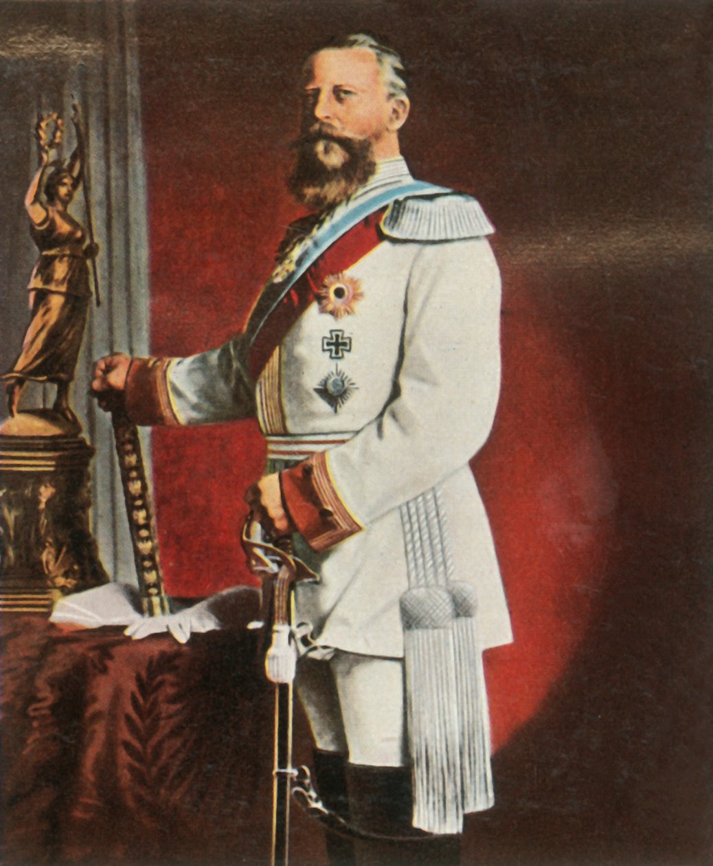 Keiser Frederick III, c1888, 1936. av Unbekannt