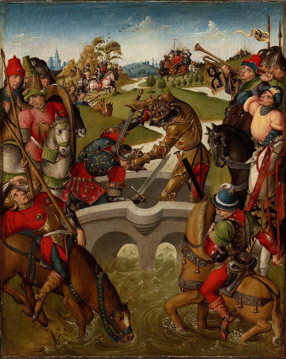 Keiser Heraclius dreper kongen av Persia, 146080. av Unbekannt