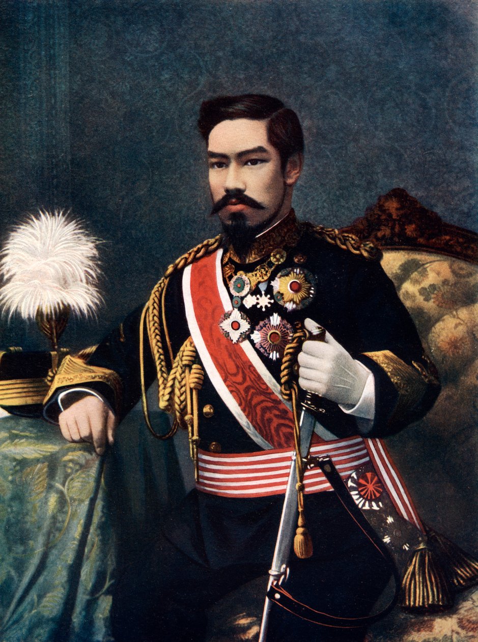 Keiser Meiji av Japan, slutten av det 19.-begynnelsen av det 20. århundre av Unbekannt