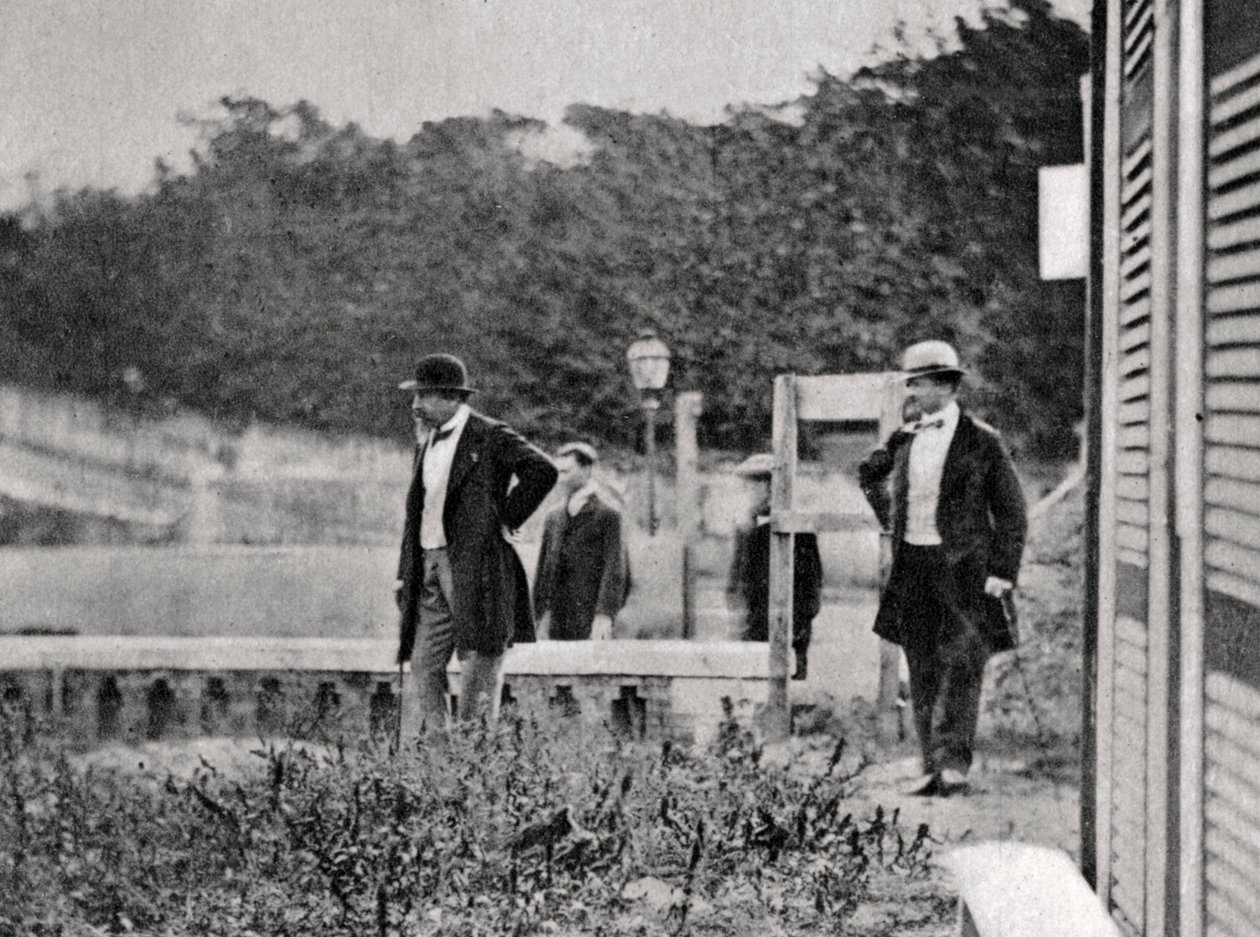 Keiser Napoleon III av Frankrike i eksil, Chislehurst, Kent, 1871-1873 av Unbekannt