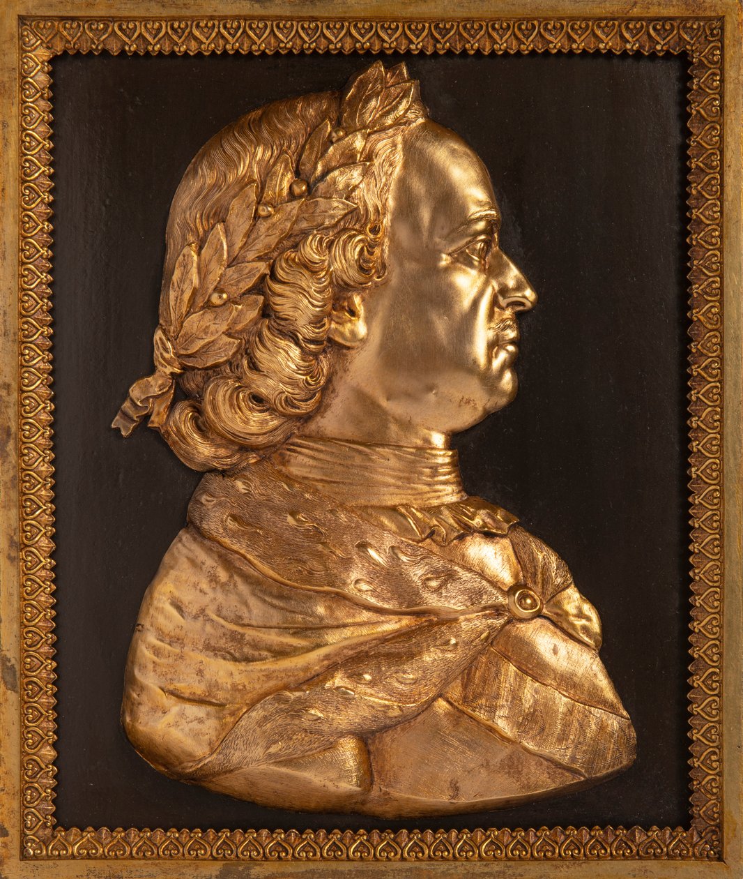 Keiser Peter I den store basrelieff, 1800-tallet. av Unbekannt