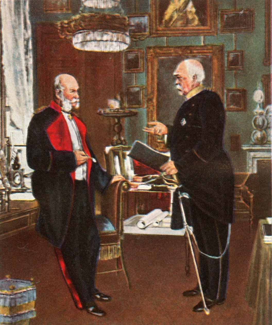 Keiser og kansler, 1871, 1936. av Unbekannt