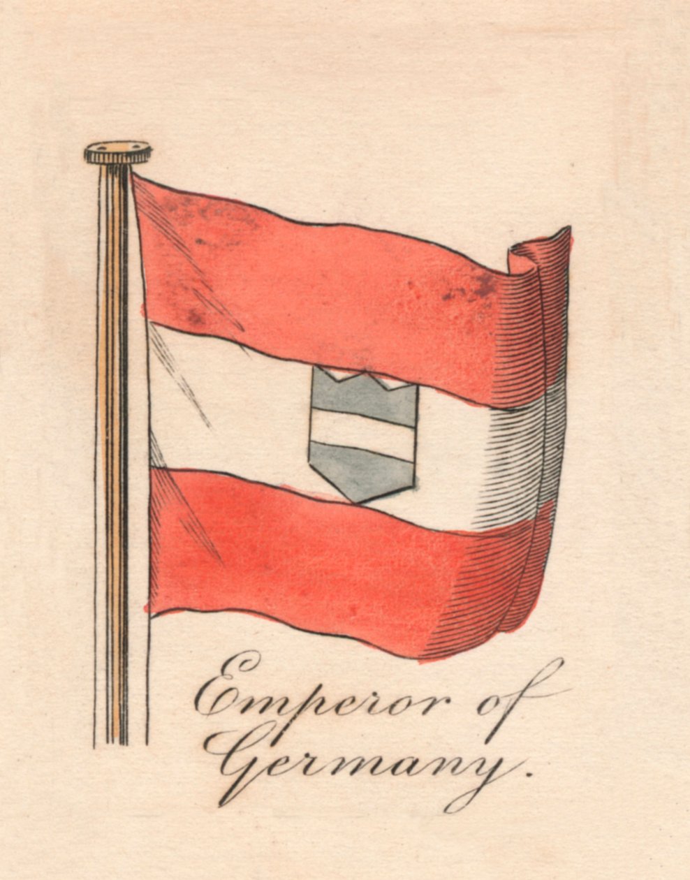Keiser av Tyskland, 1838 av Unbekannt